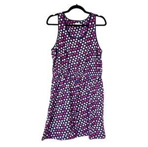 Colleen Navy Polka Dot Dress